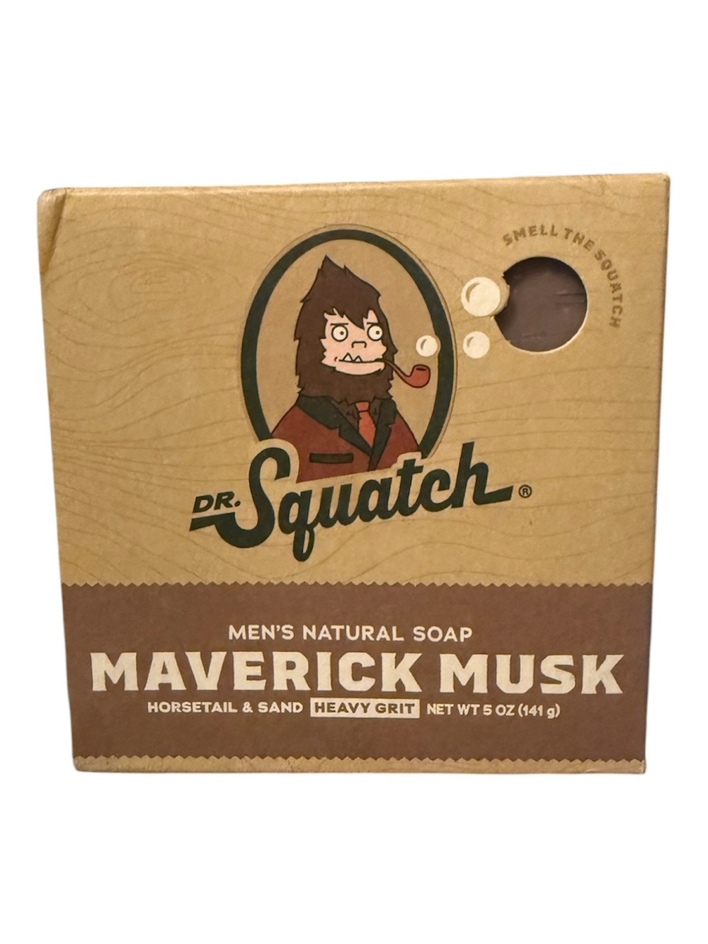 Dr. Squatch Maverick Musk Men’s Natural Soap - Brown